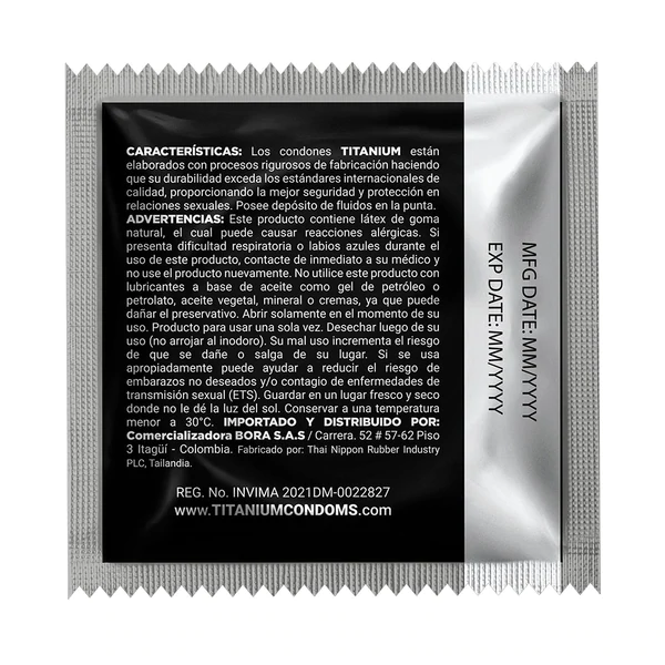 condones titanium 