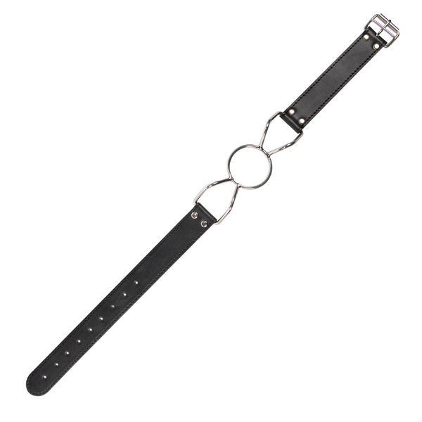 mordaza de acero con anillo para el pene