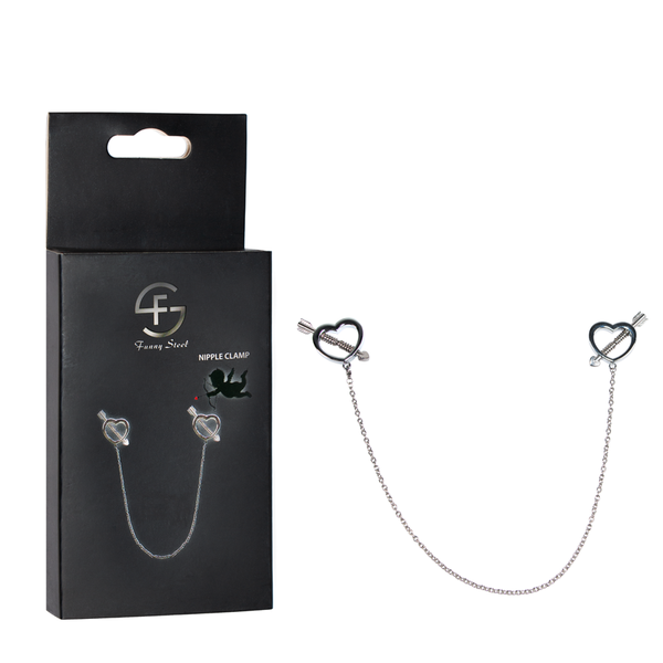 pinzas de pezones con cadenas 