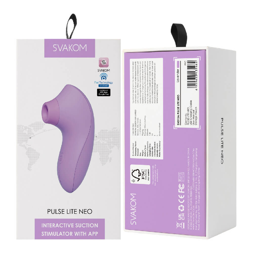 Experimenta orgasmos intensos con el Succionador de Clítoris Pulse Lite Neo de Svakom