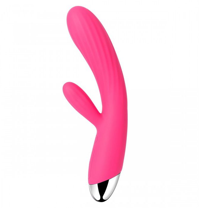 Vibrador Doble Estimulacion Termico Angel de Svakom