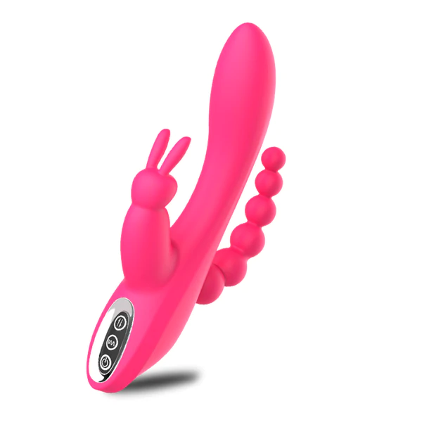 Vibrador Triple Estimulación Oley Pink