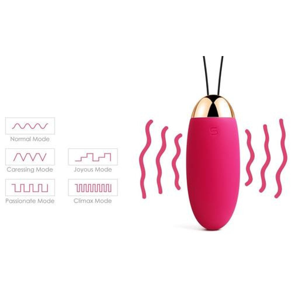 modos de vibracion del Huevo vibrador para mujer Svakom Elva