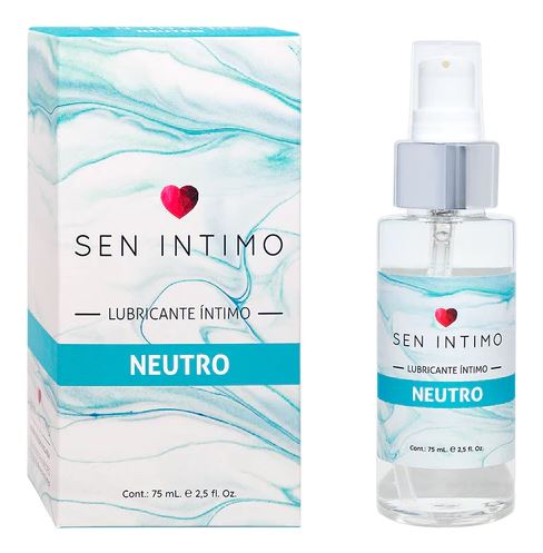 lubricante intimo neutro de 75 ml marca sen intimo  con su caja