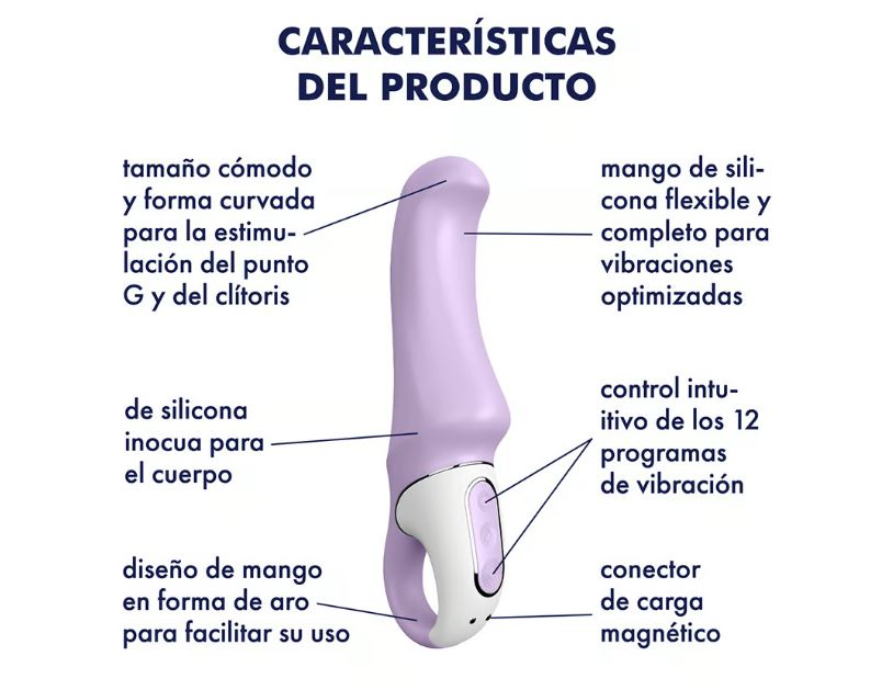 Vibrador Satisfyer para punto G Charming Smile